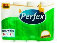 Perfex HT10497 Toalettpapír 2 rétegű kistekercses 100% cellulóz 24 tekercs/csomag boni kép