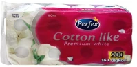 Perfex HT11034 Toalettpapír  cotton like premium white 3 rétegű 16 tekercses kép