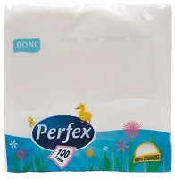 Perfex 100 DB-OS 33 Szalvéta  1 rétegű 100 db-os 33 x 33 cm kép