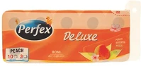 Perfex SKU09458 Toalettpapír  deluxe 3 rétegű 10 tekercses barack kép