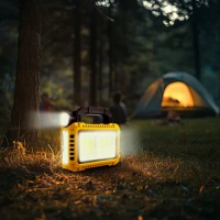 Phenom 18584 Multifunkciós kézi lámpa - szolár panel, USB-C - 6 világítási mód, 8 kép