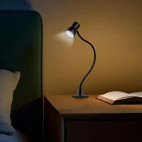 Phenom 20258 Flexibilis asztali lámpa - csipeszes - usb - állítható fényerő és kép