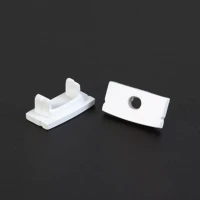 Phenom 41010E-WH Led aluminium profil végzáró (41010hez) - 2 db - fehér kép
