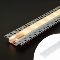 Phenom 41025A1-HEZ Led aluminium profil takaró búra - opál - 1000 mm (41025a1-hez) kép