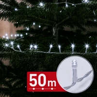 Phenom 59771C fényfüzér - 50 m - hidegfehér - 1000 led - 220-240v - 9w - átlátszó kép