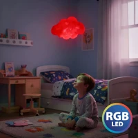 Phenom LED - 3 X AAA - 25 X 20 X Varázs felhő lámpa - 16 rgb led - 3 x aaa - 25 x 20 x 15 cm kép
