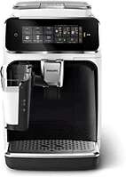 Philips EP3343/50 series 3300 lattego automata kávégép tejhabosítóval, 1450 w, fekete/fehér kép