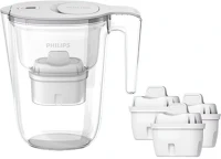 Philips AWP2933WHT3/31 Awp2933wht3/31 fehér 2,6 l vízszűrő kancsó + 2 db szűrő kép