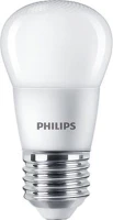 Philips COR_PLED53 Led izzó, e27, kisgömb, p45, 5w, 470lm, 2700k,  
