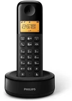Philips D1601B/53 Dect telefon fekete 300mah kép