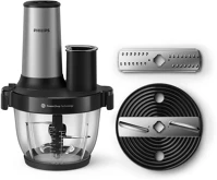 Philips HR1504/00 konyhai aprítógép 2 l 650 w fekete, rozsdamentes acél kép