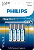 Philips lr03e4b/10 Philips lr03e4b/10 elem ultra alkali aaa 4-bliszter