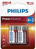 <span itemprop='brand'>Philips</span> <span itemprop='sku'>LR03P6BP/10</span>