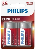 Philips lr20p2b/10 Philips lr20p2b/10 elem power alkali d 2-bliszter