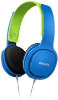 Philips SHK2000BL /00 fejhallgató és headset vezetékes fejpánt zene kék, zöld kép