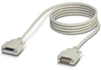 Phoenix contact ALJ, 15 pólusú - 1x d-sub dugó, 15 pólusú] 1.00 m fehér kép