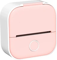 Phomemo T02-PKX T02 hordozható címkenyomtató rózsaszín tokban kép