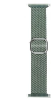 Phoner 72603 Hook apple watch csatos fonott szövet szíj 38/40/41mm zöld  (72603) kép