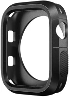 Phoner 72663 Twin apple watch szilikon tok, 41mm, fekete kép