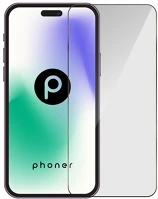 Phoner PNMSIPH15 Master clear apple iphone 15 pro max tempered glass kijelzővédő fólia felhelyező kerettel kép