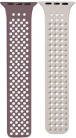 Phoner SS72538 Spike apple watch szilikon szíj, 38/40/41mm, lila/barna kép