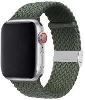 Phoner SS72700 Spun apple watch csatos fonott szövet szíj, 38/40/41mm, zöld kép