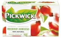 Pickwick COR_KHK017 Herba tea, 20x2,5 g, csipkebogyó hibiszkusszal kép