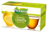 Pickwick COR_KHK039 Fekete tea, 20x1,5 g, citrom kép
