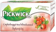 Pickwick CSIPKEBOGYÓ-HIBISZKUSZ 20 Herbatea  csipkebogyó-hibiszkusz 20 filter/doboz kép