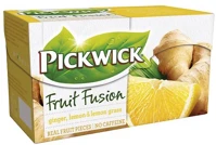 Pickwick GYÖMBÉR-CITROMFŰ 20 Zöld tea  gyömbér-citromfű 20 filter/doboz kép