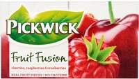 Pickwick PICKWICKVARIÁCIÓK PIROS Gyümölcstea 20x2 g variációk piros meggy, vörösáfonya és málna kép