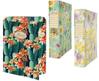 Pigna 0089255D7 Füzetbox  nature flowers a/4 70 mm gerinccel kép