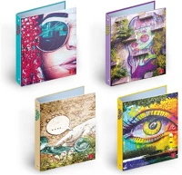 Pigna 023117430 Gyűrűs könyv  road art a/4 4 gyűrűs 30 mm gerinccel kép