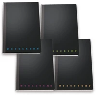 Pigna PPL A/5 80 Füzet  monocromo varrott ppl a/5 80 lapos vonalas kép