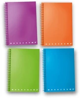 Pigna 02315675M Spirálfüzet  monocromo ppl skip fluo 8x12 cm 70 lapos kockás kép