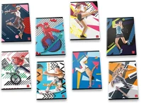 Pigna 02320465M Füzet  pop sport a/4 tűzött 42 lapos kockás kép