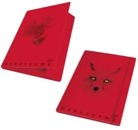 Pigna 02320873L Gumis mappa karton  monocromo red a/4 kép