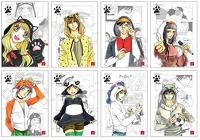 Pigna 02326031R Füzet  animal spirit a/4 tűzött 42 lapos vonalas kép