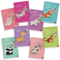 Pigna CUTESIE A/4 Füzet  cutesie a/4 tűzött 50 lapos kockás margós kép