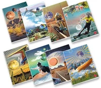 Pigna 02333740Q Füzet  dream sport a/4 tűzött 42 lapos kockás margós kép