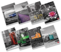 Pigna 02333830Q Füzet  a touch of color a/4 tűzött 42 lapos kockás margós kép