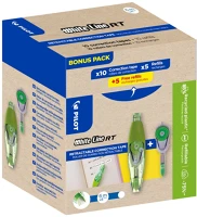 Pilot 10+10 Hibajavító roller greenpack 10+10 nyomógombos hibajavító + betét whiteline rt kép