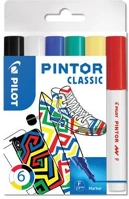 Pilot COR_PDMPTF6 Dekormarker készlet, 1 mm,  
