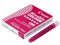 Pilot IC-P3-S6-R Töltőtoll tintapatron  parallel pen 6 db/doboz, piros kép