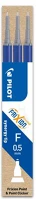Pilot PFRBK3 Rollertoll betét, 0,25 mm, tűhegyű, törölhető,  