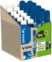 Pilot WBMA-L+WBS-L-S10-BG V board master 10db kék táblafilc + 10db ajándék betét kép