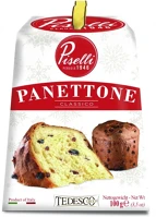 Piselli C62396 Kuglóf  panettone mini classic 100 g kép