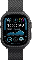 Pitaka KW3001A Air apple watch ultra 1 / 2 / 3 (49mm) tok, carbon minta, fekete-szürke kép