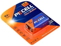 Pkcell 9V 6LR61 1DARAB Alkaline elem 9v 6lr61 1darab kép