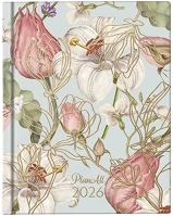 Planall 23.09741 Határidőnapló  mini a/6 heti keményfedelű aranyozott tulip 2026. kép